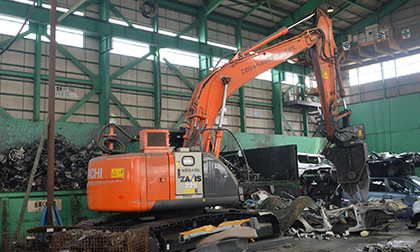 環境に配慮した電気式ニプラを使用