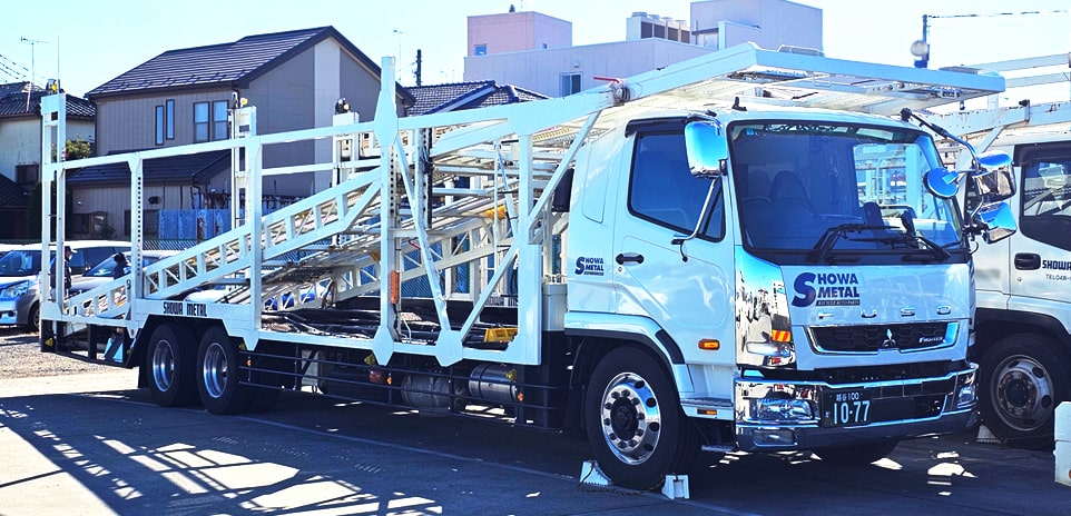 5台積み車載車 ウィンチ付き